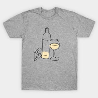 White wine & cheese T-Shirt